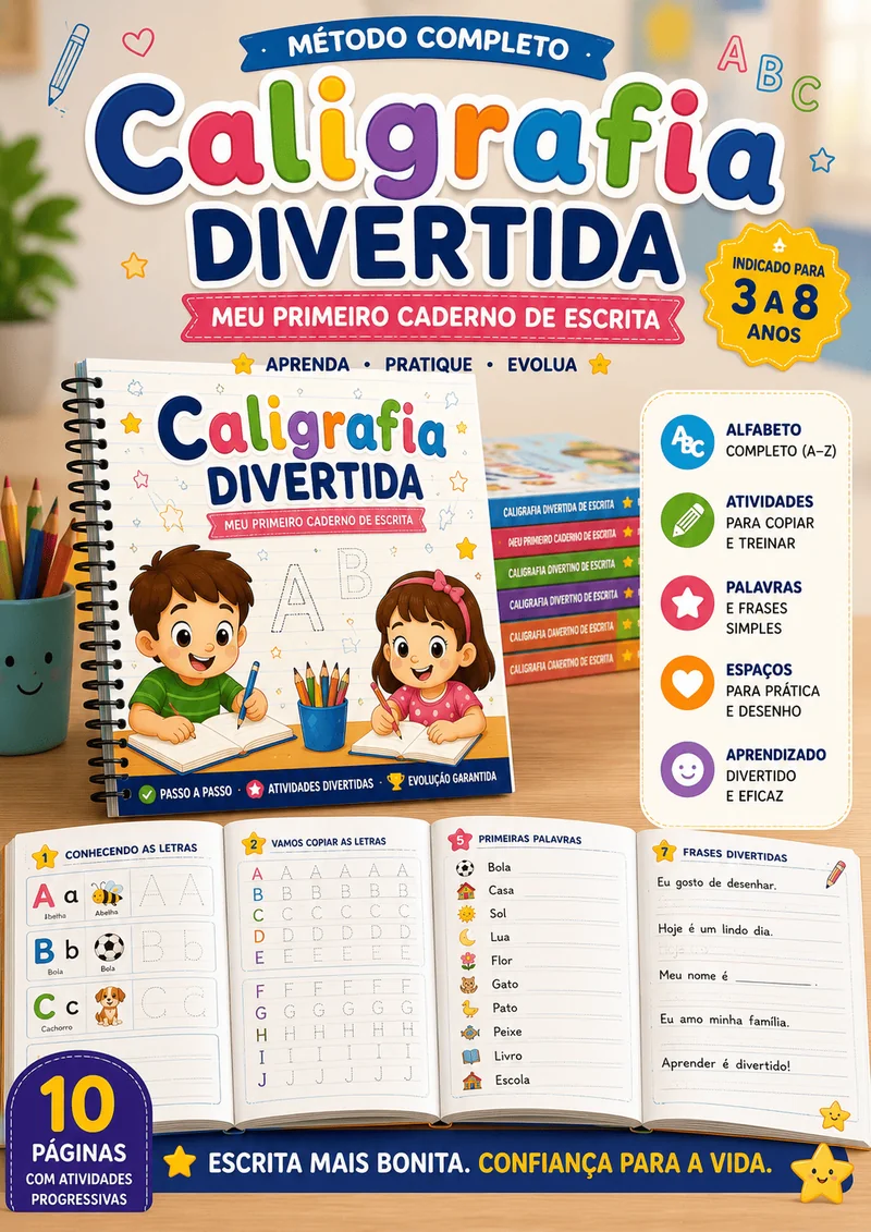 Caligrafia Divertida Infantil