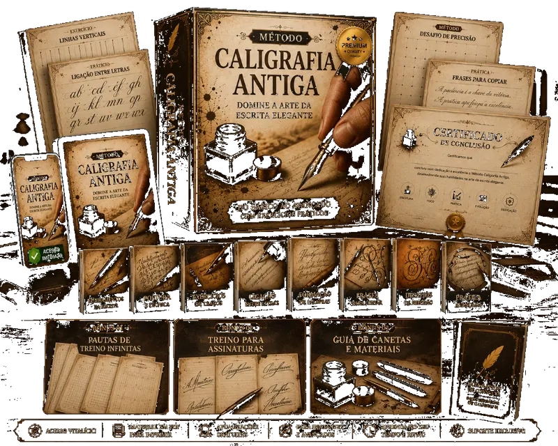 Método Caligrafia Antiga Completo